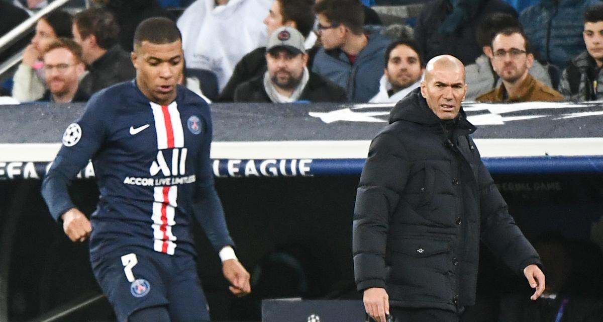 Kylian Mbappé et Zinédine Zidane