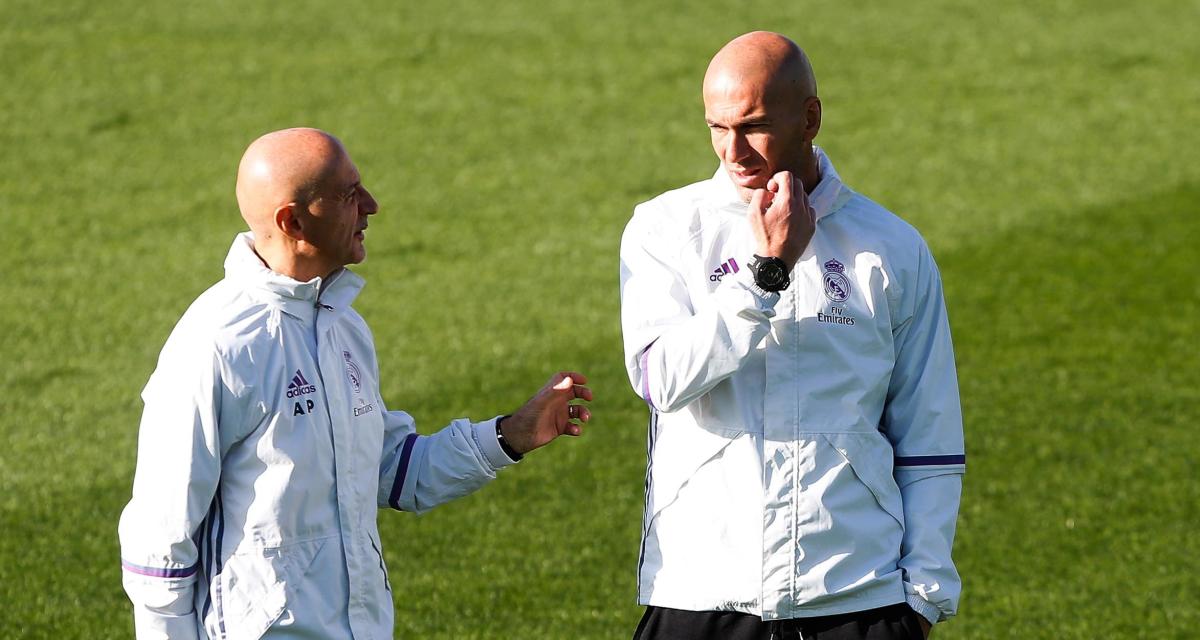 Antonio Pintus et Zinédine Zidane