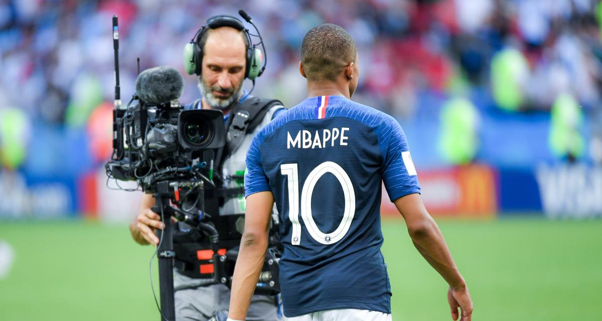 Kylian Mbappé et les Bleus sans diffuseur fixe...