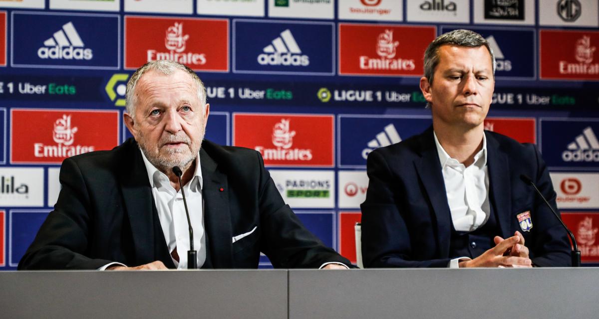 Jean-Michel Aulas et Vincent Ponsot