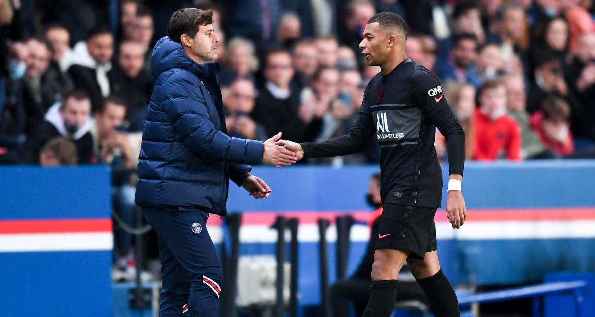 Mauricio Pochettino et Kylian Mbappé