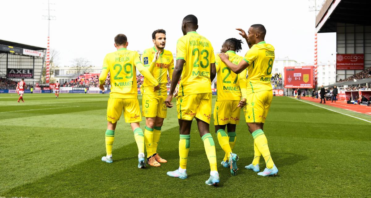 Le FC Nantes ramène un point du match à Brest (1-1)