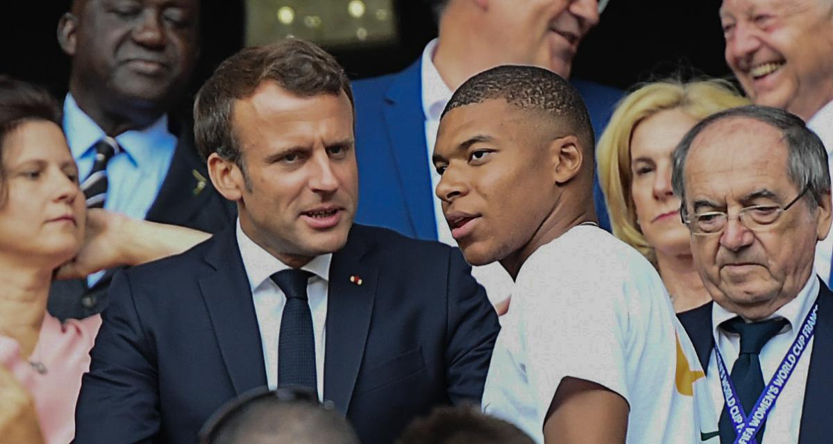 Kylian Mbappé et Emmanuel Macron