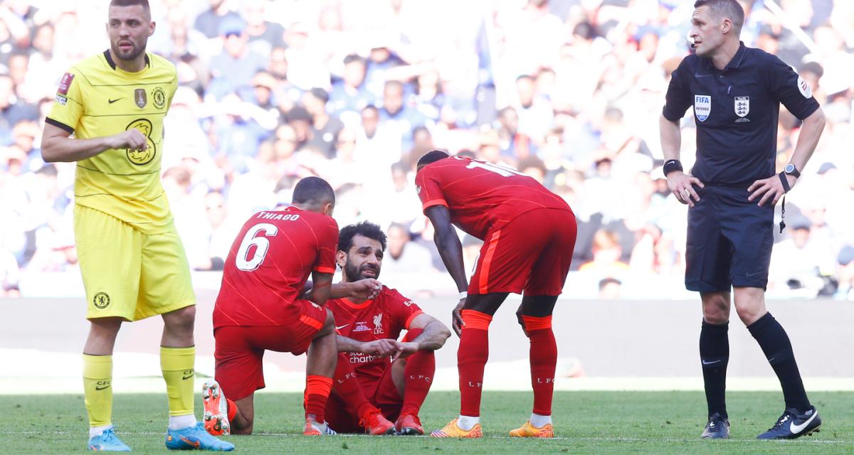 Mo Salah a fait une frayeur aux fans des Reds