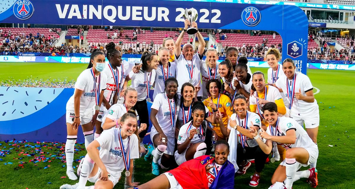 Les féminines du PSG ont gagné la Coupe de France 