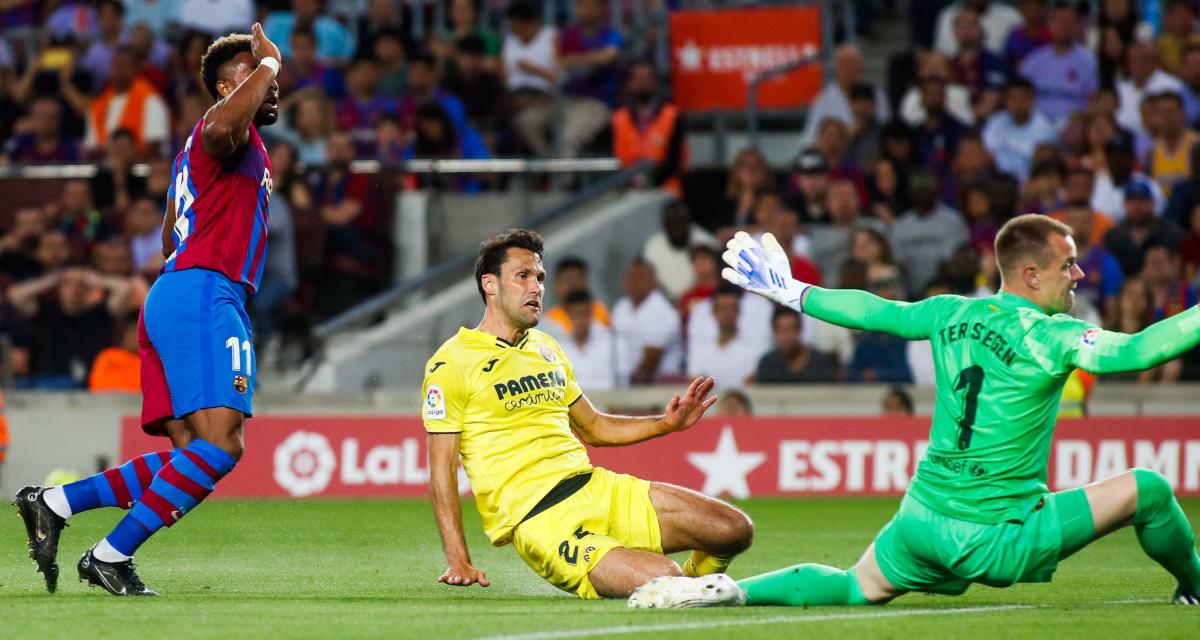 Premier but encaissé par le Barça face à Villarreal
