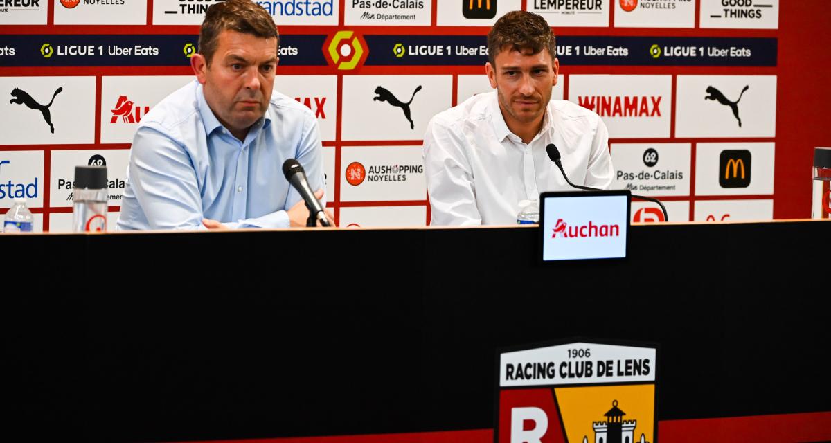 Arnaud Pouille (DG) et Florent Ghisolfi (coordinateur sportif), le board du RC Lens a finalisé une nouvelle arrivée.