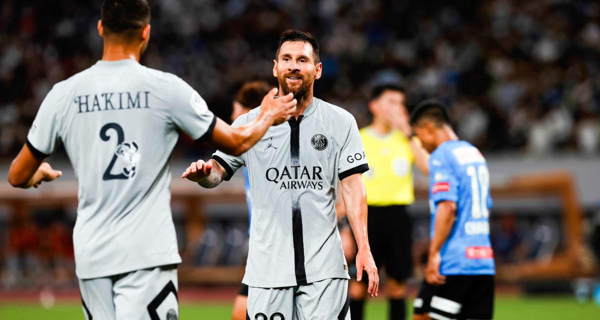 Lionel Messi est à fond à Paris