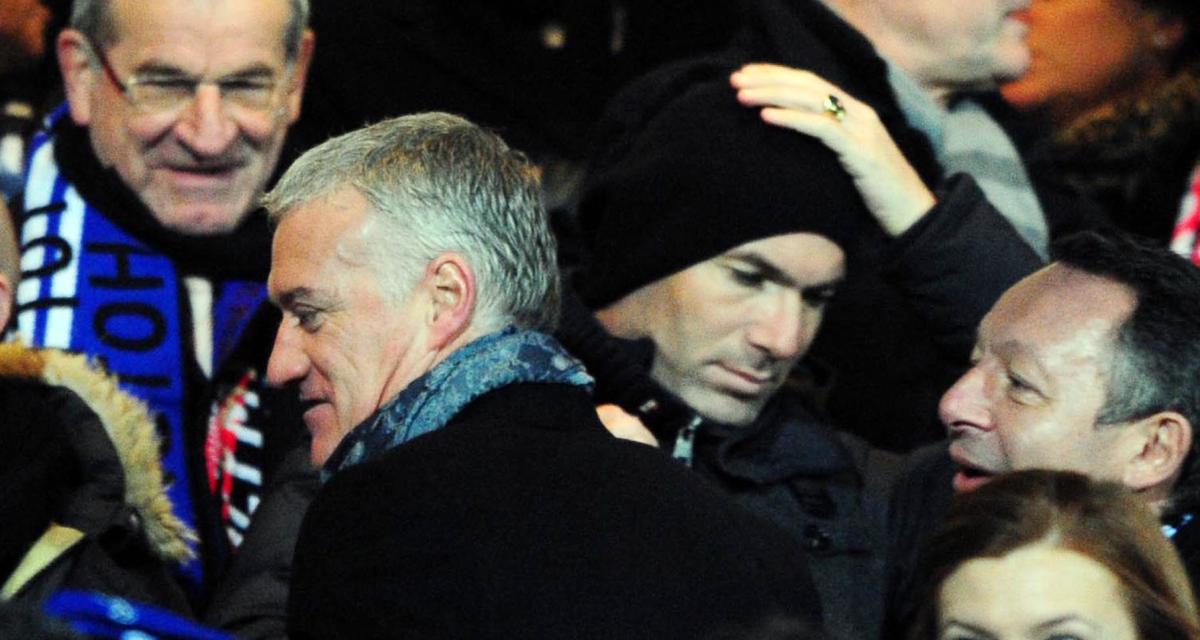 Zinédine Zidane et Didier Deschamps