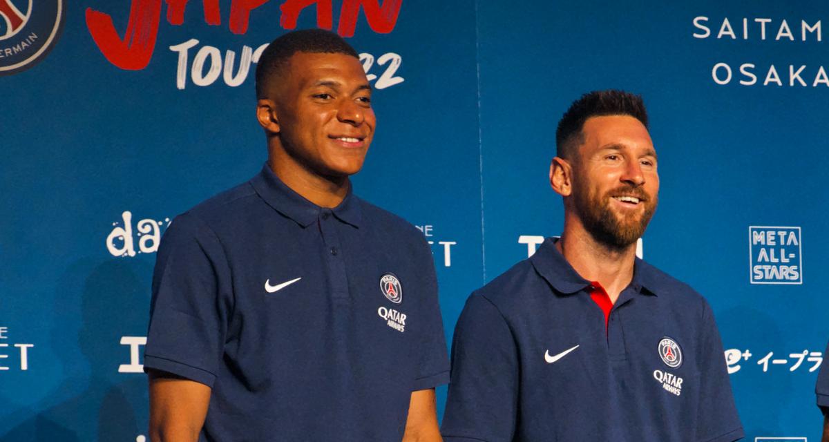 Kylian Mbappé et Lionel Messi