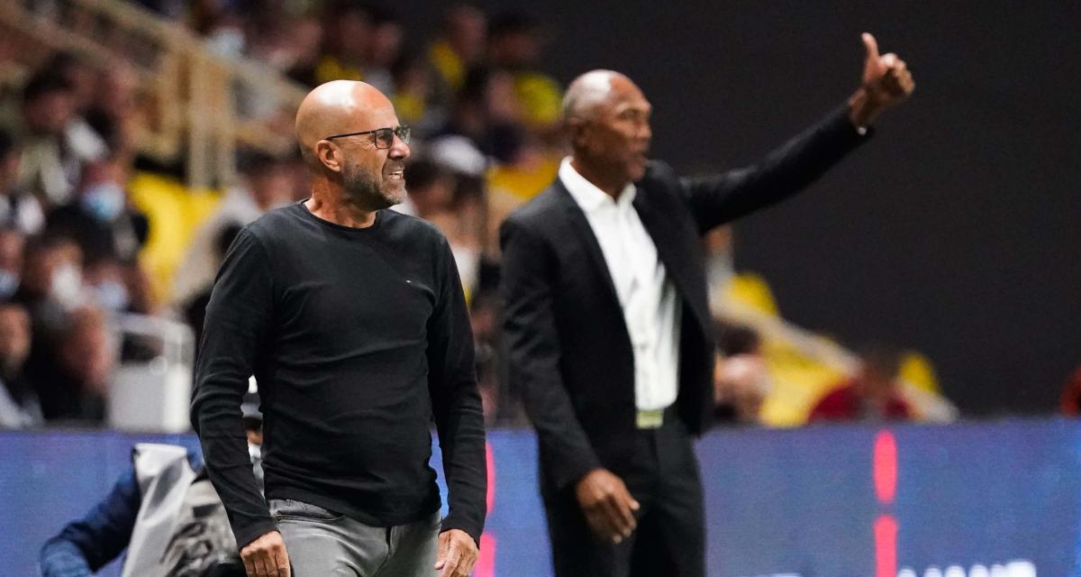 Peter Bosz et Antoine Kombouaré