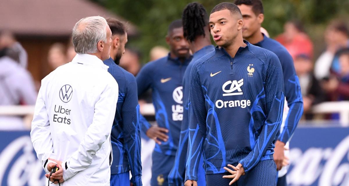 Didier Deschamps et Kylian Mbappé