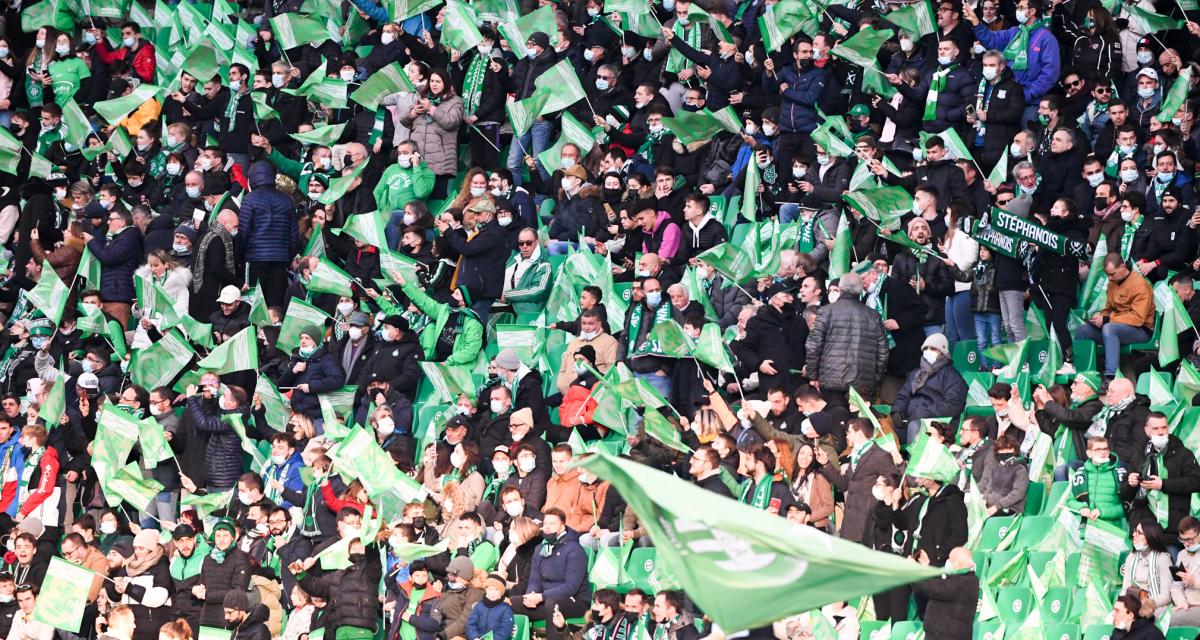 Les supporters de l'ASSE en fusion