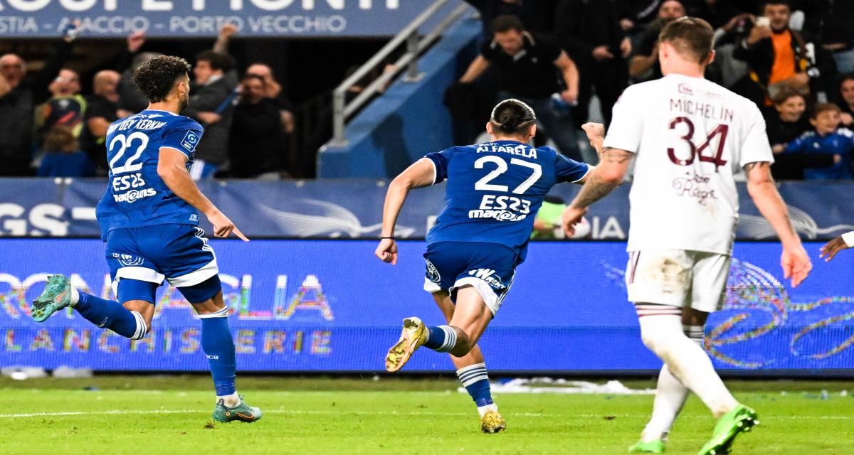 Résultat Ligue 2 : Bordeaux accroché à Bastia