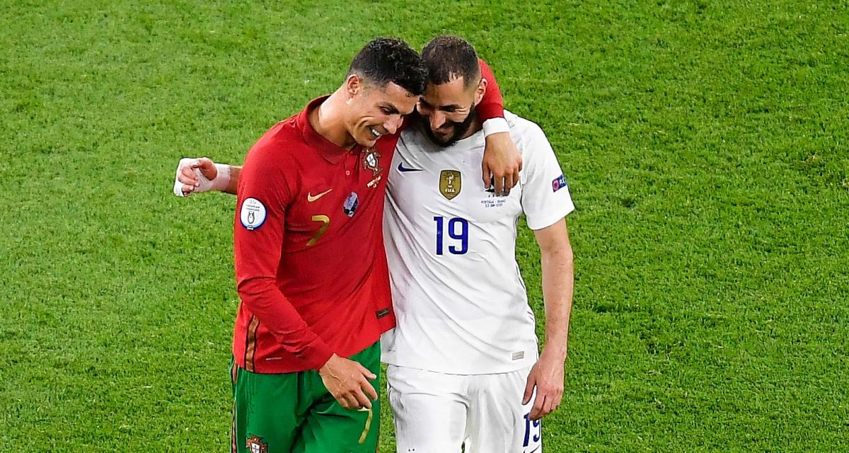 Cristiano Ronaldo et Karim Benzema