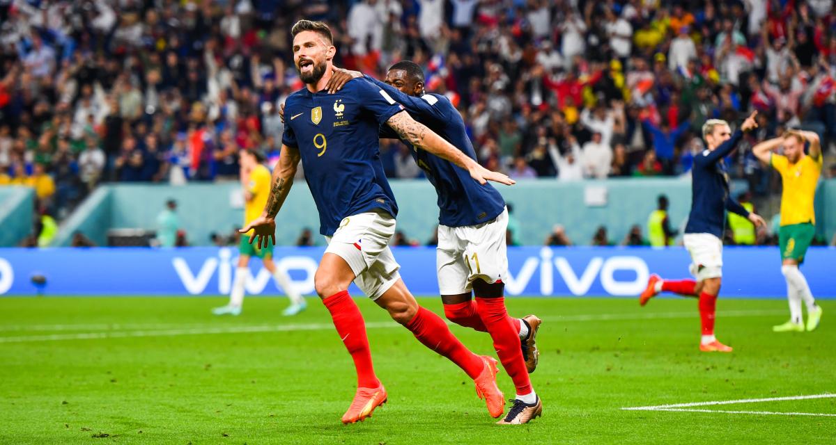 France - Australie en direct : les Bleus en promenade, Giroud dans l'histoire (revivez le match)