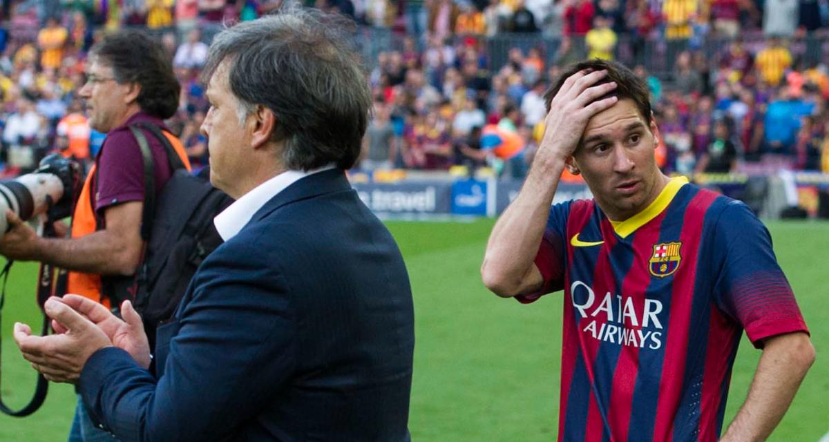 Gerardo Martino et Lionel Messi en 2013-14