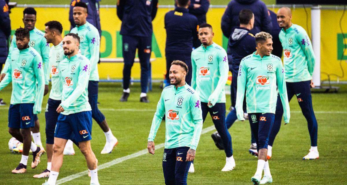 Neymar avec le Brésil 