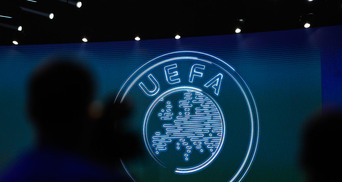 Logo UEFA / Organisme contre le projet de la Superligue 