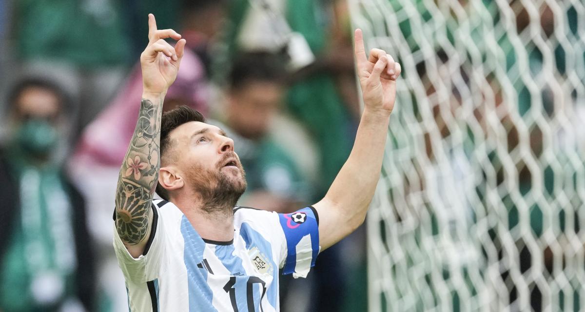 Lionel Messi avec l'Argentine