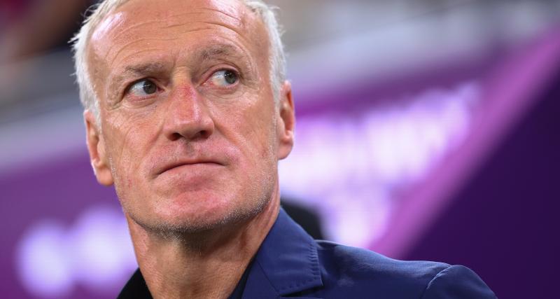  - Equipe de France : Didier Deschamps balance un taquet à l'un de ses joueurs