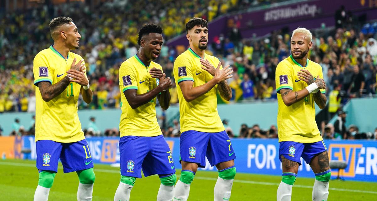 Coupe du monde : le Brésil en démonstration file en quarts de finale