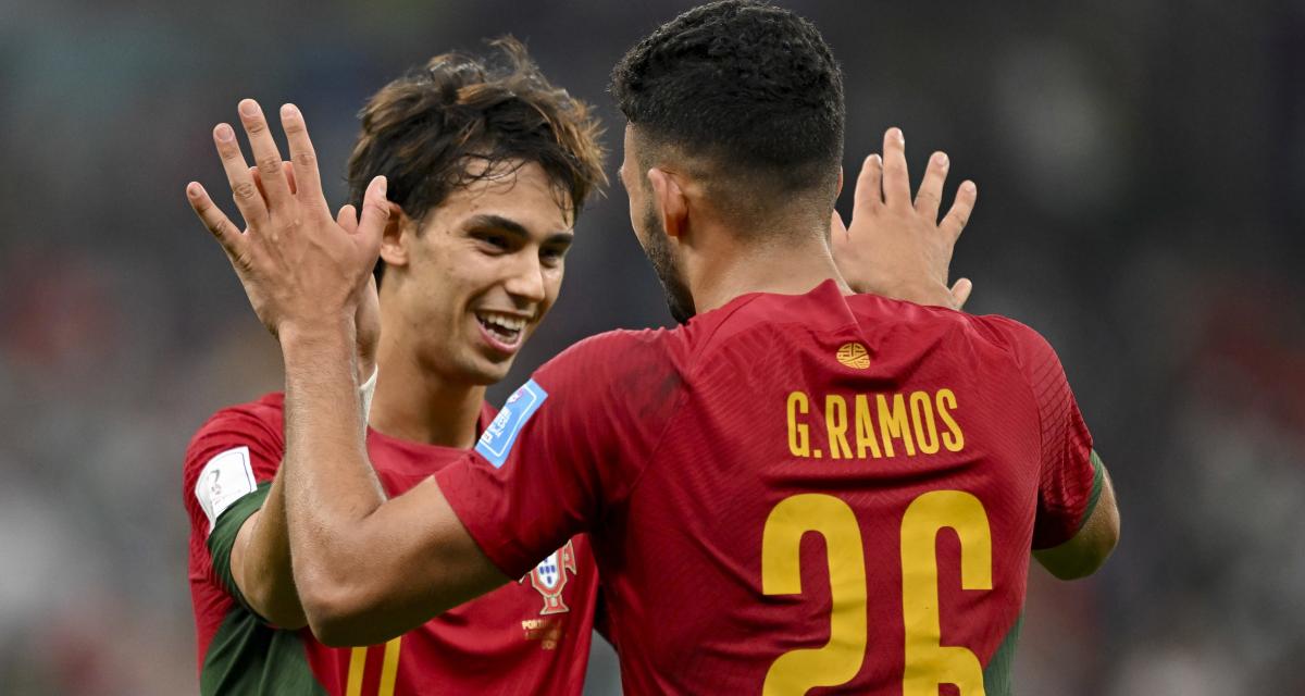 Ramos et Félix avec le Portugal au Mondial 2022