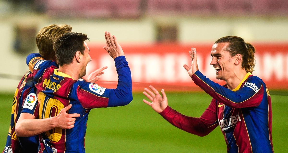 Lionel Messi et Antoine Griezmann au Barça
