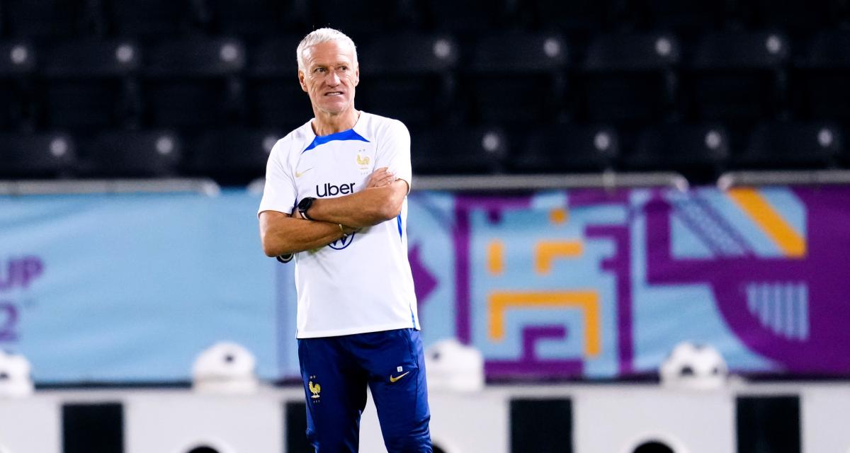 Didier Deschamps avec les Bleus au Qatar