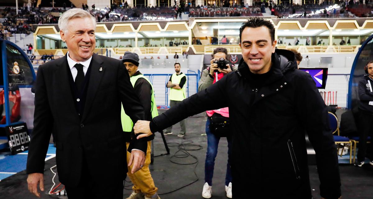Ancelotti et Xavi
