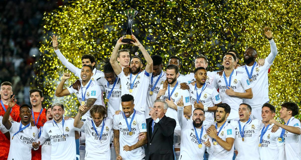 Le Real Madrid, vainqueur du Mondial des Clubs la semaine dernière