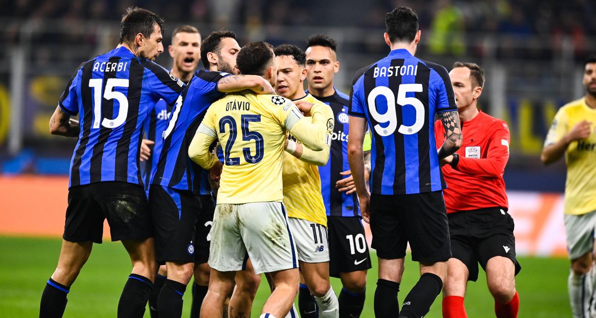 Ça a été tendu entre l'Inter Milan et le FC Porto