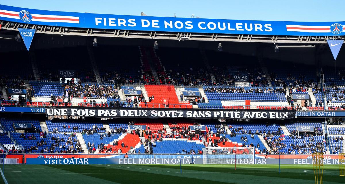 OM - PSG : la banderole des Ultras parisiens pour faire monter la pression avant le Clasico