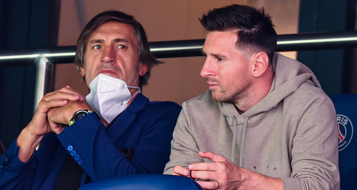 Jorge Messi et Lionel Messi