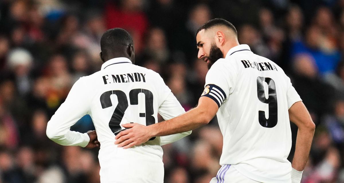 Mendy et Benzema au Real Madrid 