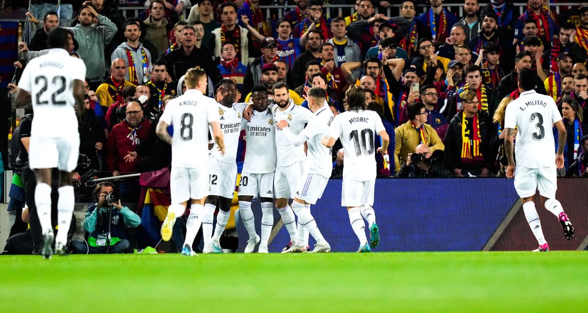 FC Barcelone Real Madrid en direct le Real file en finale de la C