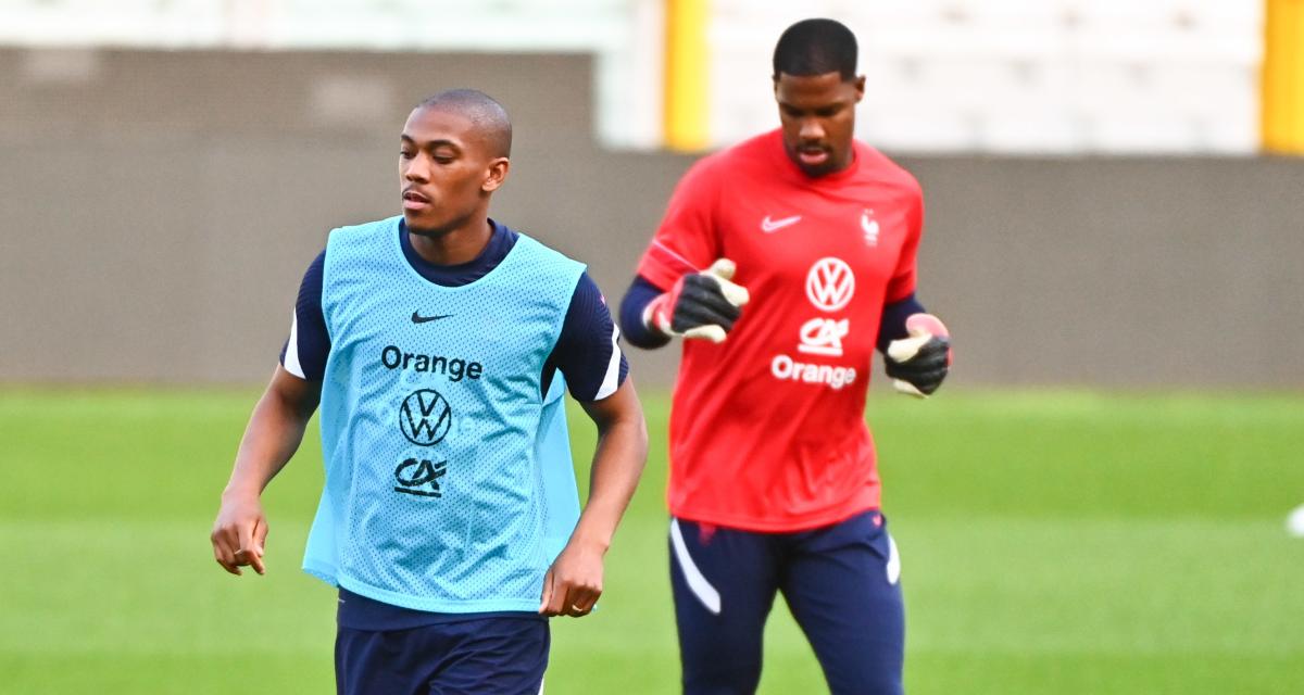 Mike Maignan et Anthony Martial