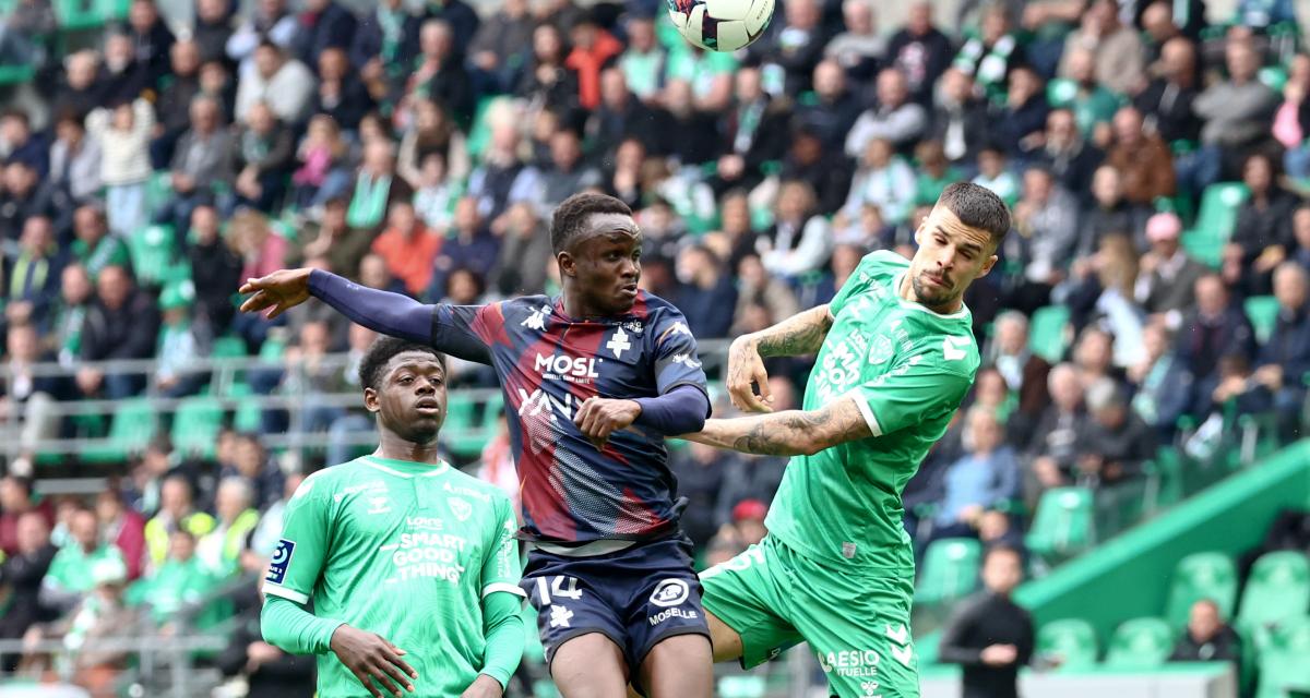 ASSE – FC Metz : Krasso dans un jour sans, un milieu défaillant, retour perdant pour Giraudon... les notes des Verts
