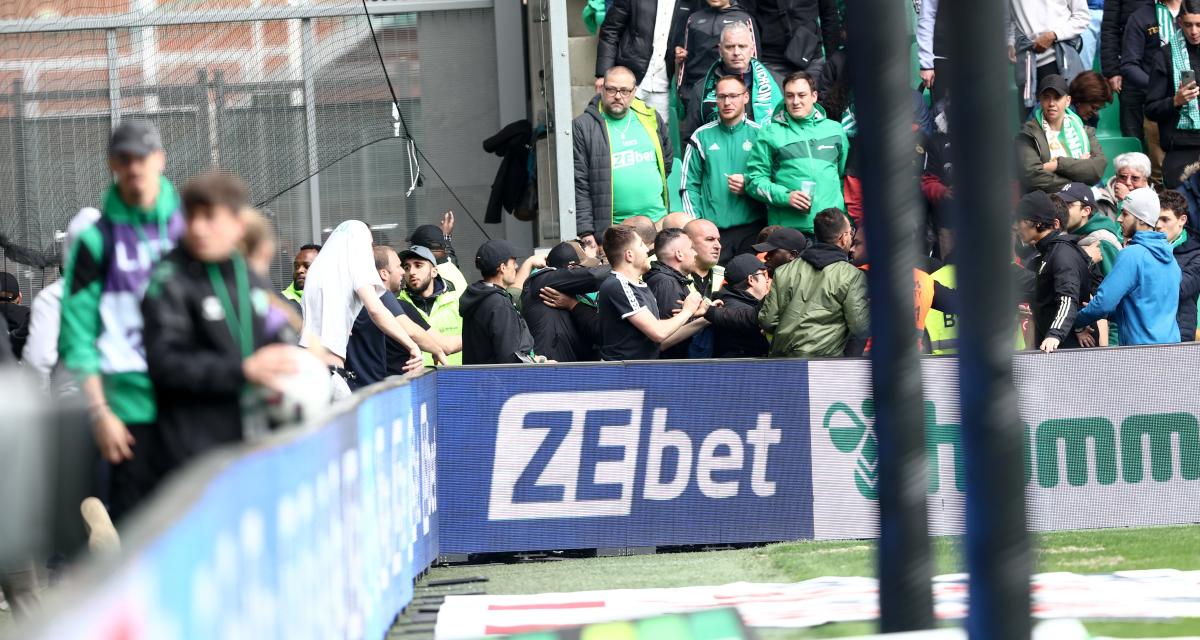 Débordements lors d'ASSE-Metz samedi