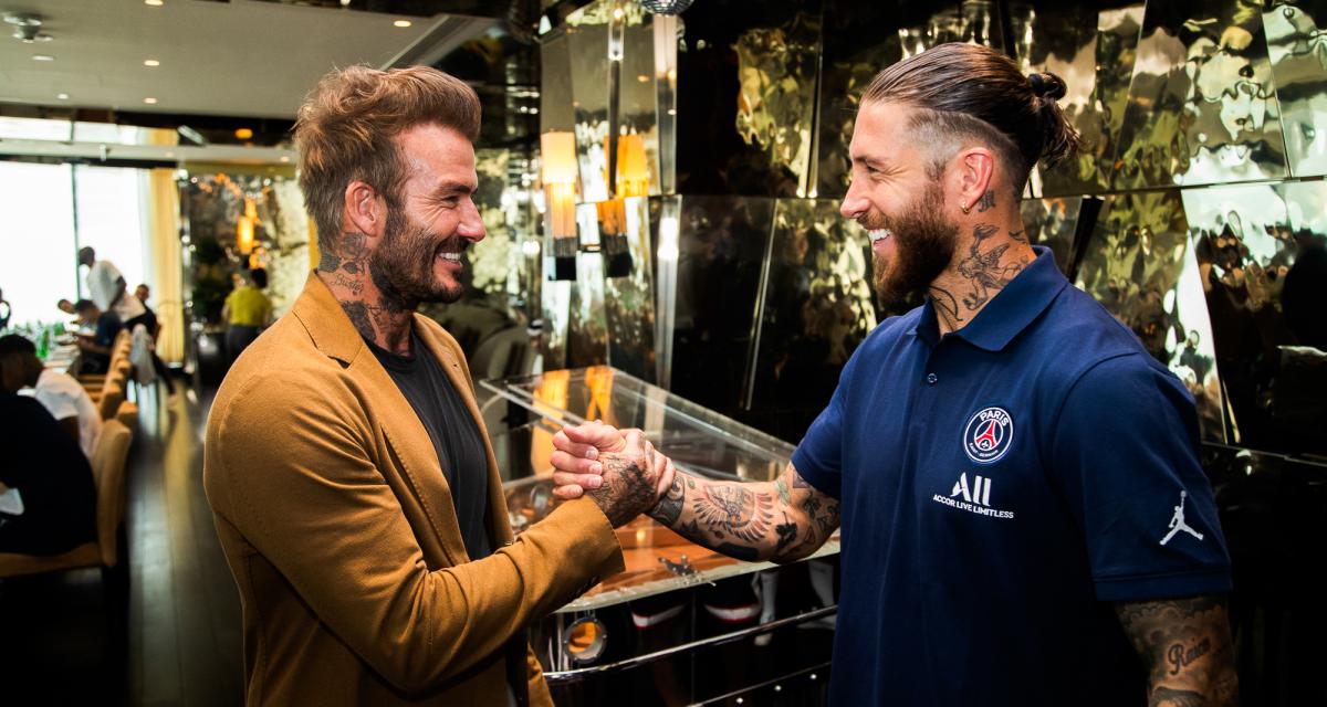 Beckham avec Ramos en 2022