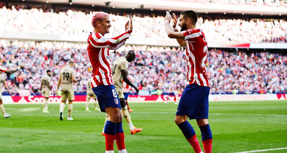 Griezmann avec Carrasco à l'Atlético Madrid 