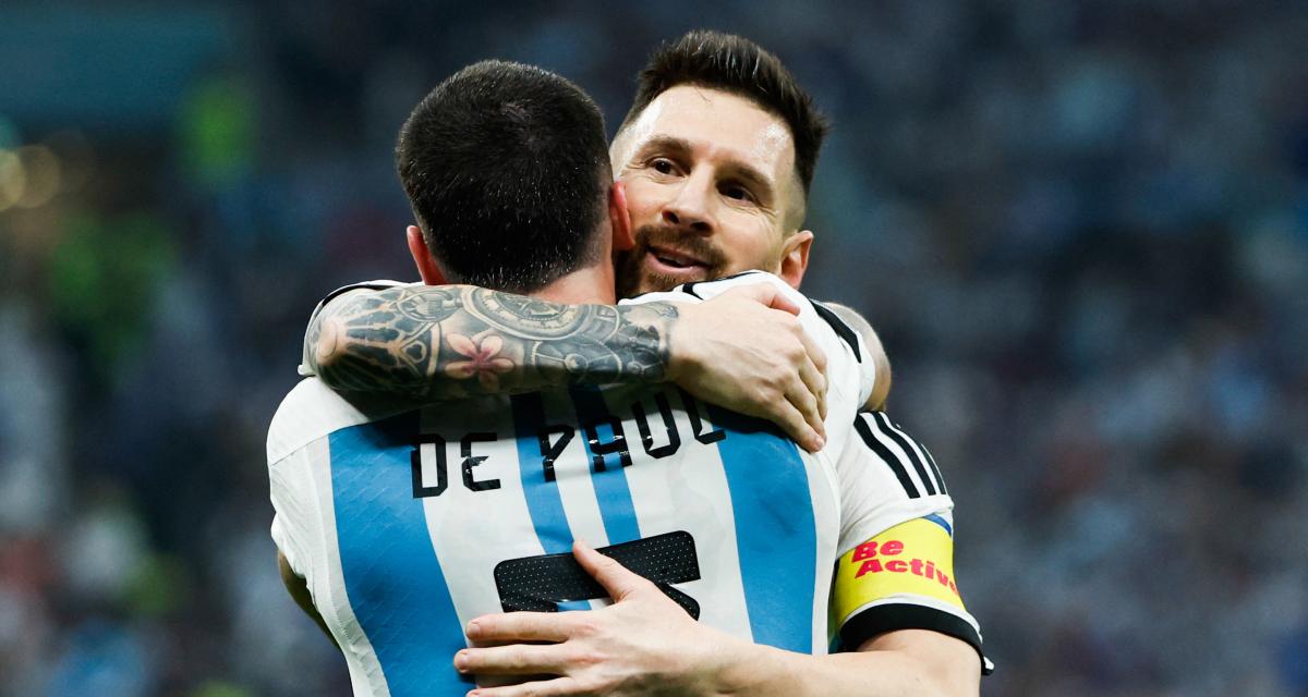 Lionel Messi et Rodrigo De Paul