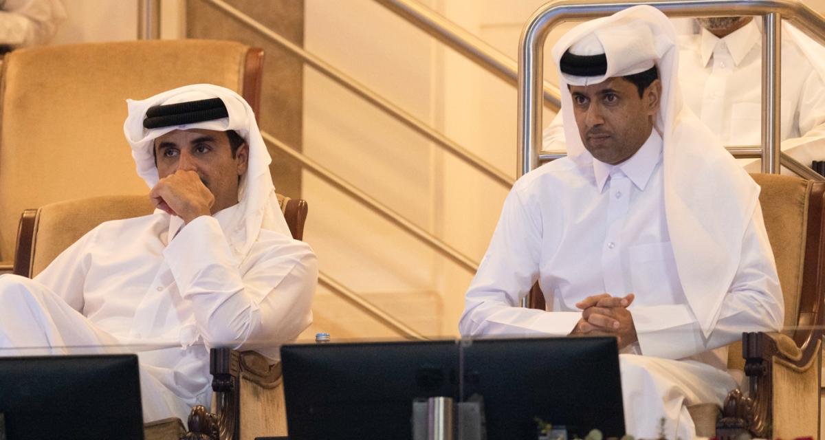 Tamim ben Hamad Al Thani et Nasser al-Khelaïfi