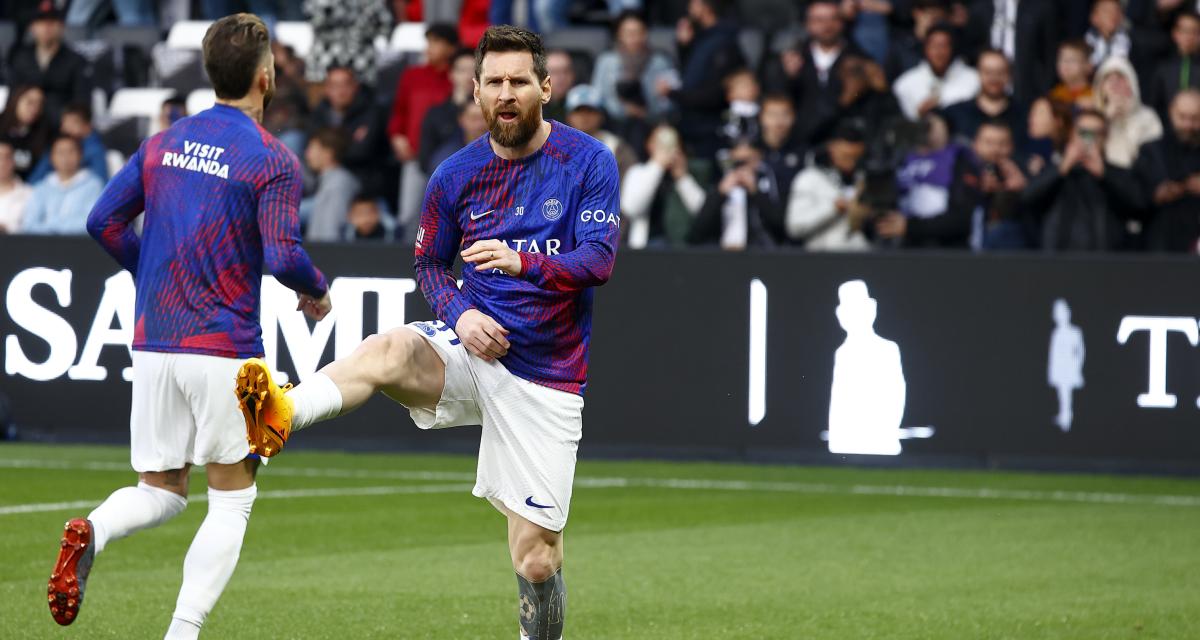 Lionel Messi avec le PSG