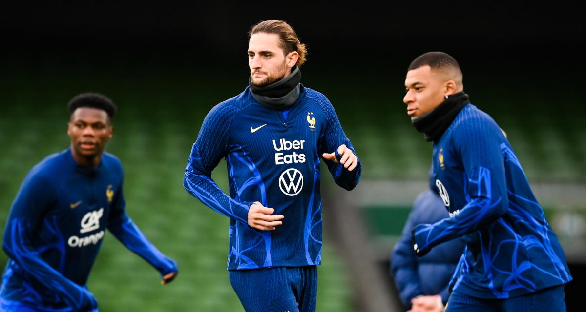 Equipe de France : Rabiot forfait, un ancien marseillais le remplace