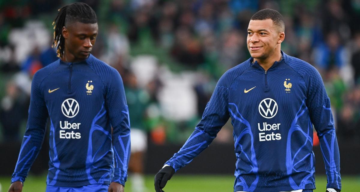 Eduardo Camavinga et Kylian Mbappé