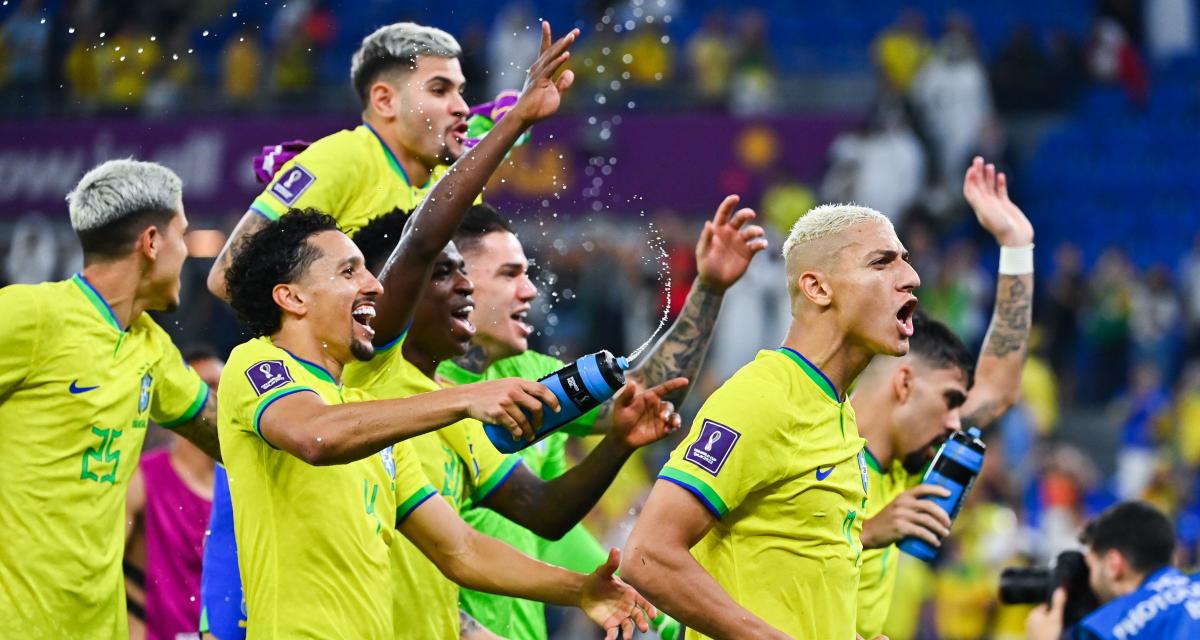 Richarlison avec le Brésil lors de la Coupe du Monde 2022 au Qatar