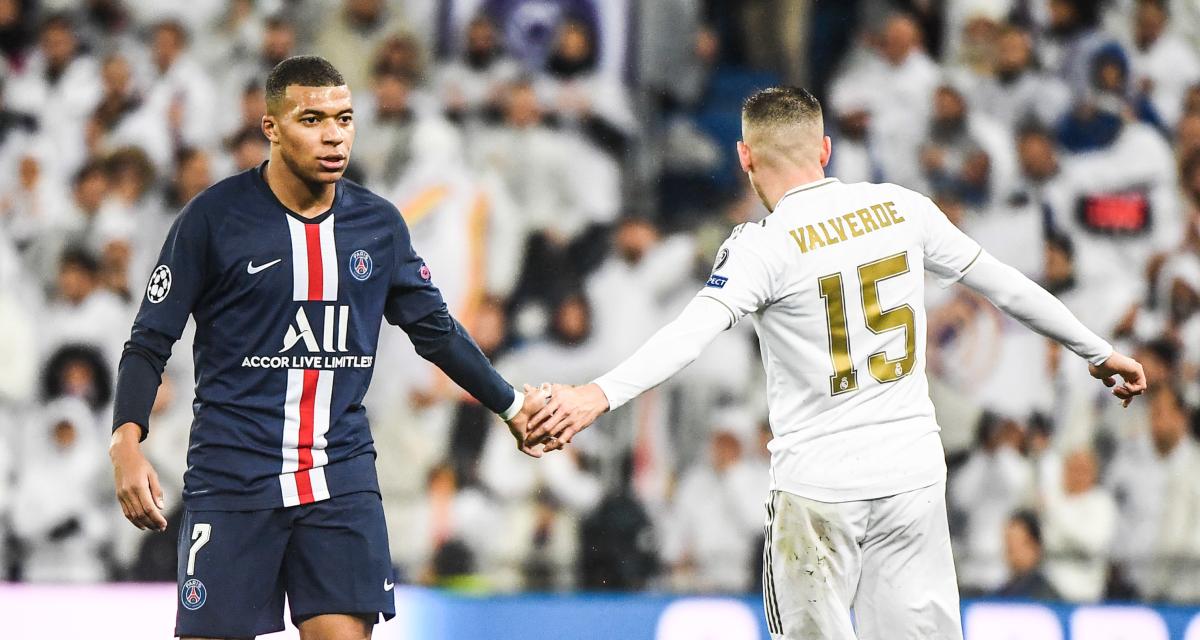 Kylian Mbappé et Federico Valverde