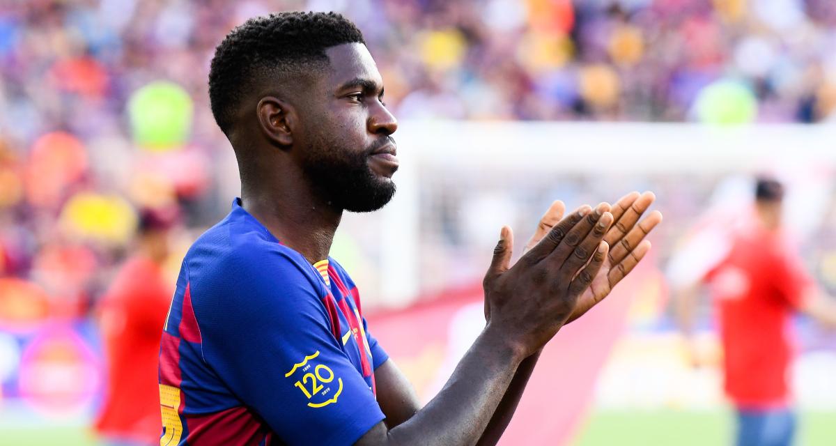 Umtiti avec le FC Barcelone en 2019