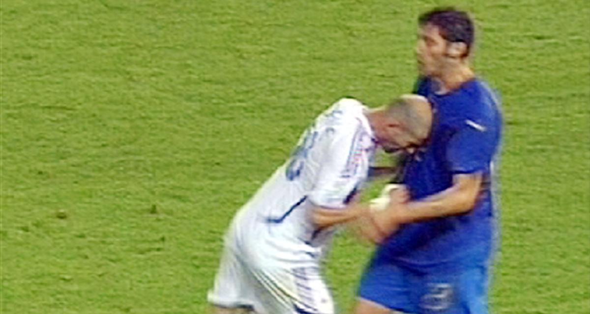 Le coup de tête de Zinédine Zidane à Marco Materazzi